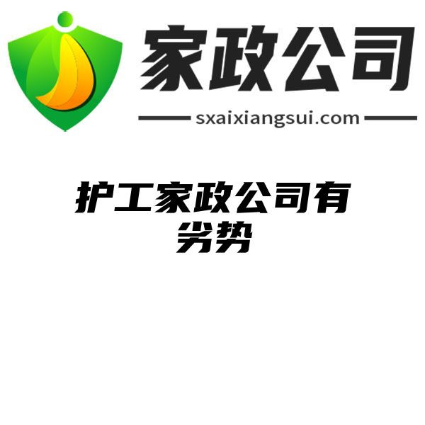 护工家政公司有劣势